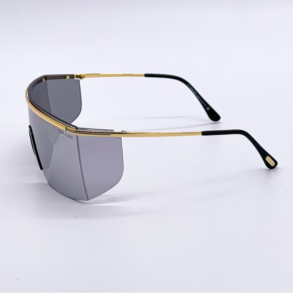 NEW TOM FORD PAVLOS-02 TF980 30C MEN’S SHIELD SUNGLASSES TOM FORD FT0980/S 30C - Picture 9 of 13